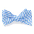 Load image into Gallery viewer, Houndstooth: Bow Tie - Blue/White