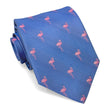 Load image into Gallery viewer, Flamingos: Tie - Light Blue