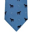 Load image into Gallery viewer, Black Lab: Tie - Light Blue
