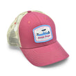 Load image into Gallery viewer, Skiff Dogs Logo: Badged Trucker Cap - Port Side Red