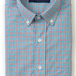 Load image into Gallery viewer, Cary: Brookline Button Down - Blue/Pink (S)