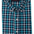 Load image into Gallery viewer, Arlington: Brookline Button Down Shirt - Turquoise/Navy (S & M)