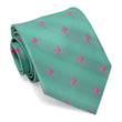 Load image into Gallery viewer, Flamingos: Tie - Mint