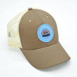Load image into Gallery viewer, Vintage Bronco: Badged Trucker Cap - Driftwood