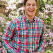 Load image into Gallery viewer, Marion: Brookline Button Down Shirt - Green (S & L)