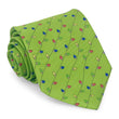 Load image into Gallery viewer, Holiday Lights: Tie - Green