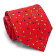 Load image into Gallery viewer, Holiday Lights: Tie - Red