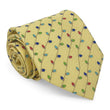 Load image into Gallery viewer, Holiday Lights: Tie - Yellow