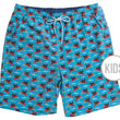 Load image into Gallery viewer, Doggy Paddle: Kid's Swim Trunks - Light Blue