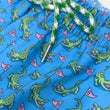 Load image into Gallery viewer, Hazard on Eight: Kid's Swim Trunks - Blue