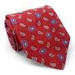 Load image into Gallery viewer, Bespoke Hero Paisley: Tie - Red