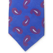 Load image into Gallery viewer, Bespoke Large Paisley: Tie - Blue