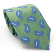 Load image into Gallery viewer, Bespoke Large Paisley: Tie - Green