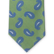 Load image into Gallery viewer, Bespoke Large Paisley: Tie - Green