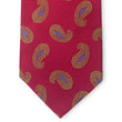 Load image into Gallery viewer, Bespoke Large Paisley: Tie - Red