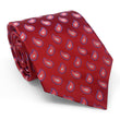 Load image into Gallery viewer, Bespoke Fine Paisley: Tie - Red