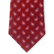 Load image into Gallery viewer, Bespoke Fine Paisley: Tie - Red