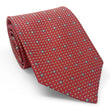 Load image into Gallery viewer, Bespoke Fine Squares: Tie - Red