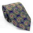 Load image into Gallery viewer, Bespoke Paisley Neighbors: Tie - Green