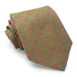 Load image into Gallery viewer, Bespoke Paisley Dot: Tie - Green