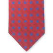 Load image into Gallery viewer, Bespoke Dotted Line: Tie - Red/Blue
