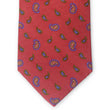 Load image into Gallery viewer, Bespoke Hero Paisley: Tie - Red
