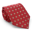 Load image into Gallery viewer, Bespoke Dotted Line: Tie - Red/Yelow