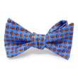 Load image into Gallery viewer, Football: Bow - Blue