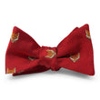 Load image into Gallery viewer, Fox Mask: Bow - Red