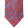 Load image into Gallery viewer, Paisley: Tie - Blue/Pink