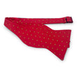 Load image into Gallery viewer, Square Foulard: Bow - Red/Yellow