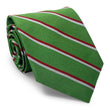 Load image into Gallery viewer, Double Stripe Repp: Tie - Green/Red