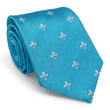 Load image into Gallery viewer, Fleur de Lis: Tie - Aqua