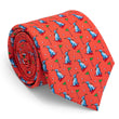 Load image into Gallery viewer, Dogleg on Six: Tie - Coral