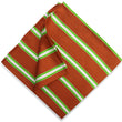 Load image into Gallery viewer, American Made Collared Greens Pocket Squares Brown Made in the USA