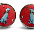 Load image into Gallery viewer, Dogleg on Six: Cufflinks - Coral