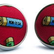 Load image into Gallery viewer, Sittin' Shotgun: Cufflinks - Red