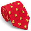 Load image into Gallery viewer, Duck Dogs: Tie - Red with Yellow