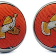 Load image into Gallery viewer, Upland Birds: Cufflinks - Orange