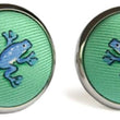 Load image into Gallery viewer, Frogger: Cufflinks - Seafoam
