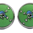 Load image into Gallery viewer, Jolly Roger: Cufflinks - Mint