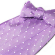 Load image into Gallery viewer, American Made Collared Greens Cummerbund Sets Purple Made in the USA