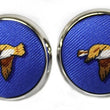 Load image into Gallery viewer, Open Season: Cufflinks - Blue