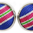 Load image into Gallery viewer, River Sisters: Cufflinks - Blue