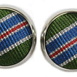 Load image into Gallery viewer, River Sisters: Cufflinks - Green