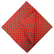Load image into Gallery viewer, American Made Collared Greens Pocket Squares Red Made in the USA