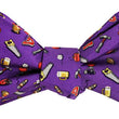 Load image into Gallery viewer, Guy Tie: Bow Tie - Purple