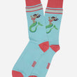 Load image into Gallery viewer, Mermaid Selfie: Socks - Aqua