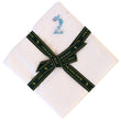 Load image into Gallery viewer, American Made Collared Greens Pocket Squares Blue Made in the USA
