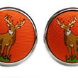 Load image into Gallery viewer, Buck Stops Here: Cufflinks - Orange